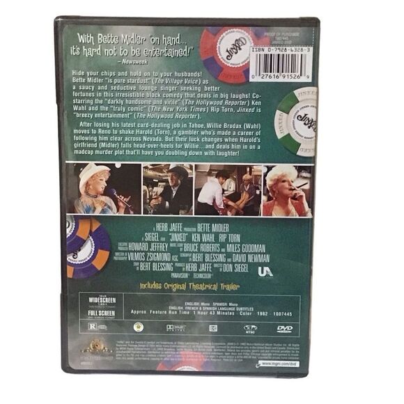 5 for $25 Jinxed DVD Better Midler NEW - Picture 2 of 3